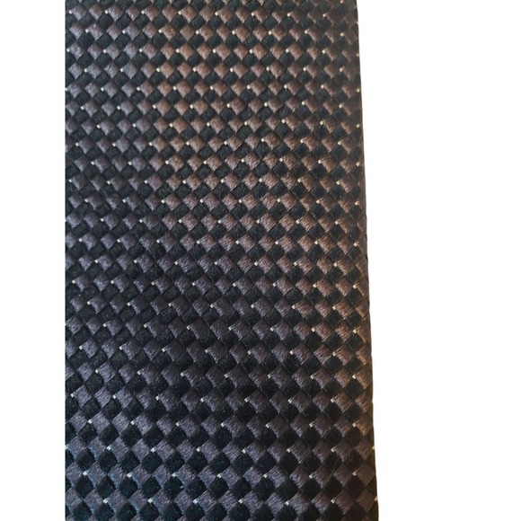 Donald J Trump Signature Collection Mens Tie Designer Luxury Black Silver Power - Picture 2 of 12